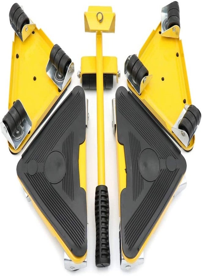 توب هافين طقم رفع الأثاث من توبهافن مع 4 منزلقات/مجموعة أدوات نقل الأثاث الثقيل بالعجلات للأرائك والكنبات والثلاجات، نقل سهل وآمن، رافعة ثقيلة للجراج - Image 2